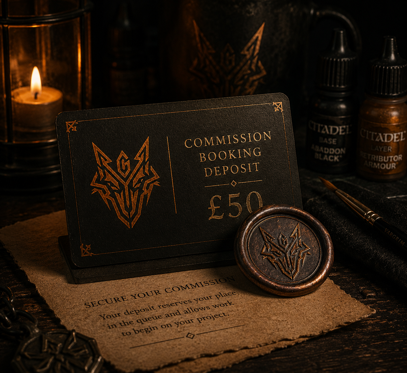 Commission Booking Deposit